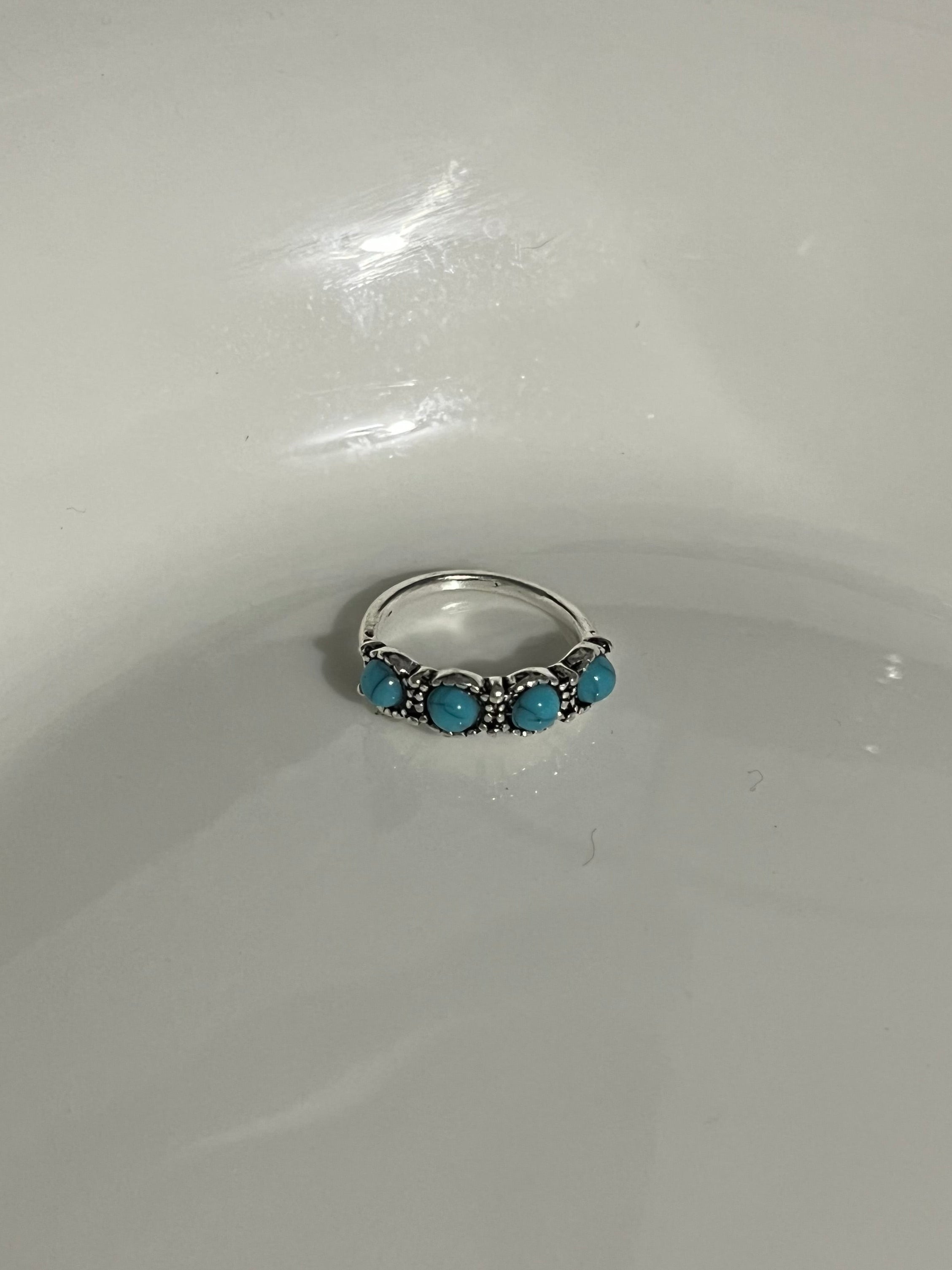 Knuckle Turquoise Ring