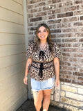 Leopard Amelia Top