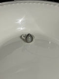 Tear Drop Opal Knuckle Ring