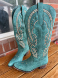 Turquoise Cowboy Boots