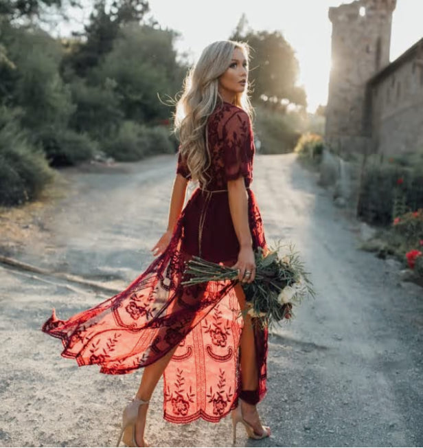 Wild West Lace Romper